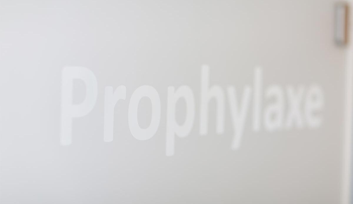 Der Prophylaxe-Bereich bei Zahnarzt Oliver Meier.